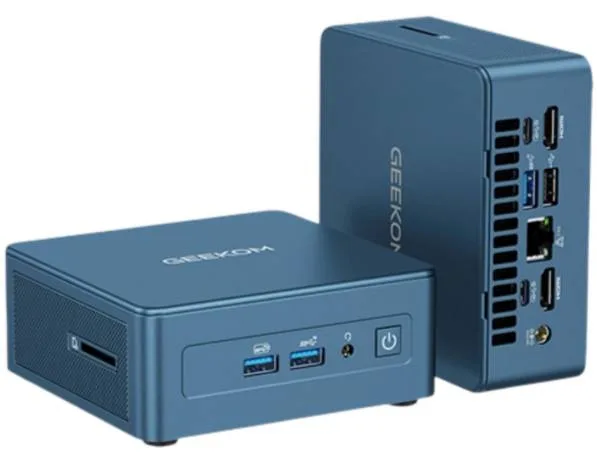 Mini PC GEEKOM IT13 GMIT13I513600H-161 - Intel i5-13600H, (Incluye) RAM 16GBDDR4, SSD1TB. Windows 11 Pre-intalado.Color Azul 1 TB SSD
