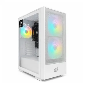 PC HY Gaming TRINITY By Einarex Blanco Ryzen5 5600GT Ram 16GB SSD480GB. Chipset A520. Fuente de Poder Cybenetic Bronze. Windows 11 prueba Hyundai