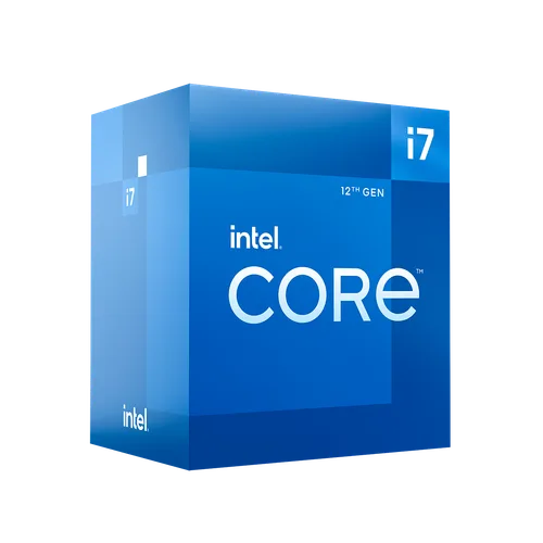 Procesador Intel Core i7-12700 2.10 GHz - 8 núcleos, Socket LGA 1700, 25 MB Cache con Gráficos UHD 770 y Disipador. (MBCHIPSET 600) BX8071512700
