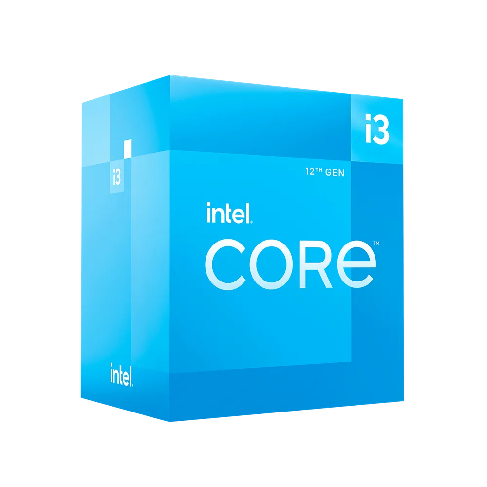 Procesador Gaming Intel® Core™ i3-12100 3.30GHz - 4 núcleos, Socket LGA 1700, 12 MB Caché con Grafica Integrada y disipador.(MOTHERBOARD CHIPSET 600)