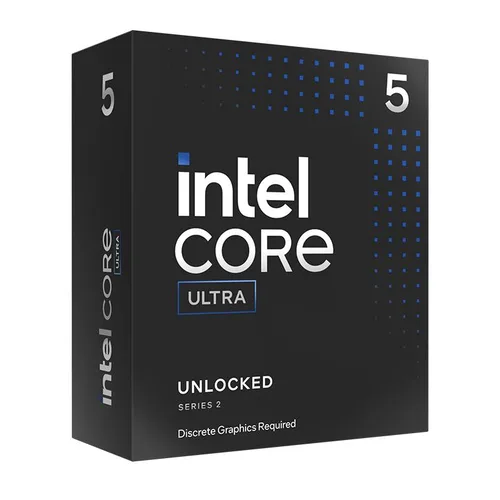 Procesador Gaming Intel Core ULTRA 5 - 245KF de 5.2 GHz Max Turbo - 14 Core, 22 Tops (IA), requiere GRÁFICOS - DISIPADOR (Socket LGA 1851) 24 MB