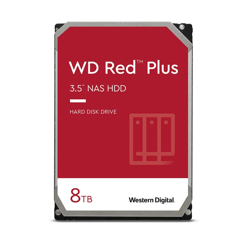 DD WD Red Plus WD80EFPX 8TB WESTERN DIGITAL 8 TB
