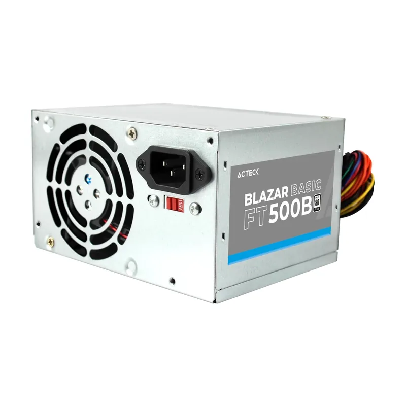 Fuente de Poder ACTECK Blazar Basic ACTECK FT500B ESSENTIAL SERIES 500W AC-938150