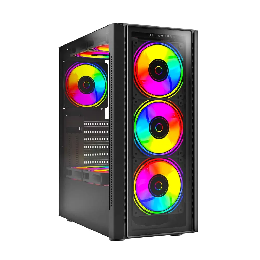 Gabinete Gamer Mini Torre ATX Dragonfly Crystal GM745 Azender Series Balam Rush BR-935968