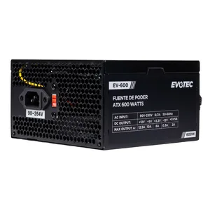 Fuente De Poder EVOTEC De 600W Ev-600 600 W