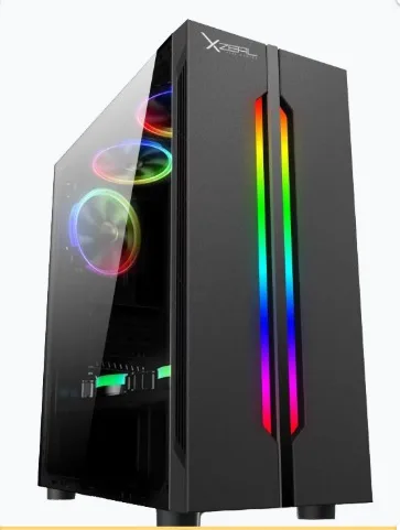 Gabinete Gamer Xzeal XZ120. XZCGB03B Negro