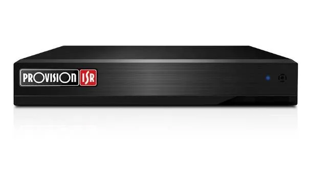 DVR Pentahibrido de 4 canales 3K/5 MP (AHD/TVI/CVI/CVBS) + 2 CH-IP hasta 5 MP (Via red) - Dynamic Hybrid, 1 SATA HDD 6 TB, HDMI, H.265 PROVISION-ISR