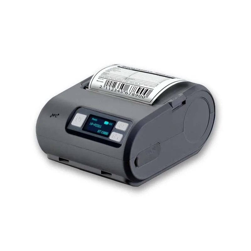 Impresora Portátil de Tickets y Etiquetas EC Line (EC-MP-200). Térmica Directa. Ancho Máximo de Impresión 2 pulgadas (58 mm) EC-LINE