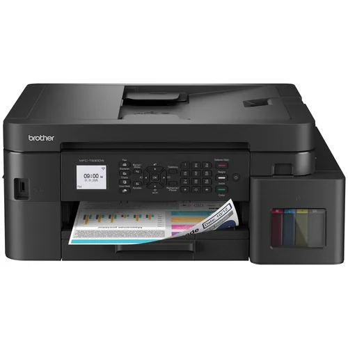 Multifuncional Tinta Continua Brother MFCT930DW - impresión dúplex, 30 ppm negro/26 ppm color, Wifi 2.4/5Ghz, Ethernet, cama plana color tamaño carta