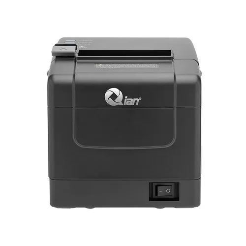 Qian Impresora Termica Anjet 80MM Ultra - Lan, Serial Usb, BT Y Wifi, Impresión ESC7POS, Velocidad 160MM 7 Seg Admite Codigos 1D, Mod. QTP-BTWF-01