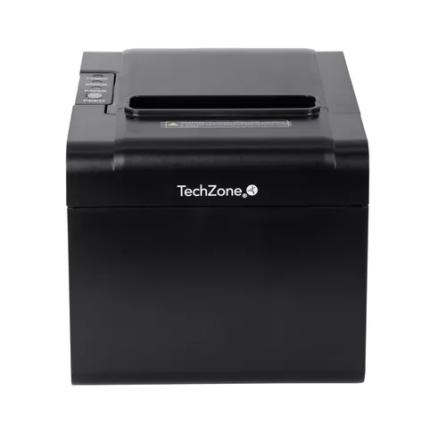 Impresora termica TechZone TZBE102 de 80mm - vel de 250mm/s, 203 DPI´s, USB-SERIAL-RJ45-RJ11, cortador automatico, 1 año de garantía 200 mm/s
