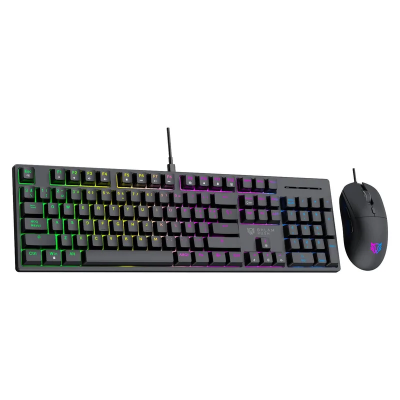 BALAM RUSH BR-945745 Fusion Vanguard 100 CKG690 Teclado Gamers — Alambrico · RGB