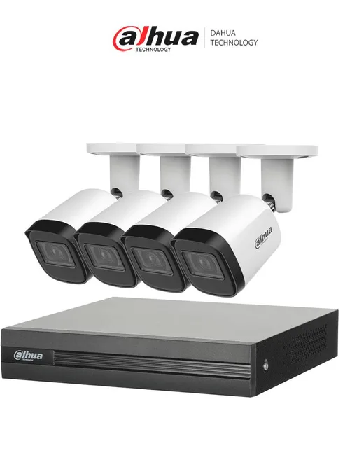 Kits Dahua Technology KITXVR1B04H-I4B2A51-U | Hailan Store