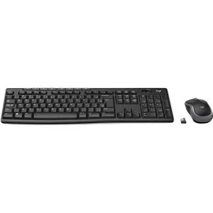 Kit de Teclado y Mouse LOGITECH MK270 - Estándar, Negro, 10 m 920-004432