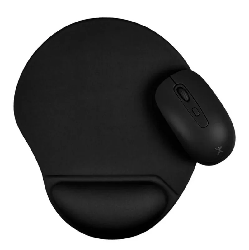Kit de Mouse Inalámbrico Bluetooth y Tapete Bonet Color Negro| PERFECT CHOICE 1600 DPI PC-045311