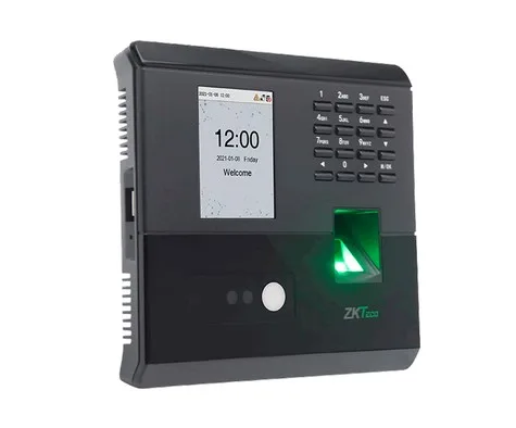 ZK TECO MB10VL Control de Asistencia y Acceso simple / 500 huellas / 100 rostros Luz Visible / 50000 eventos / TCPIP MB10-VL