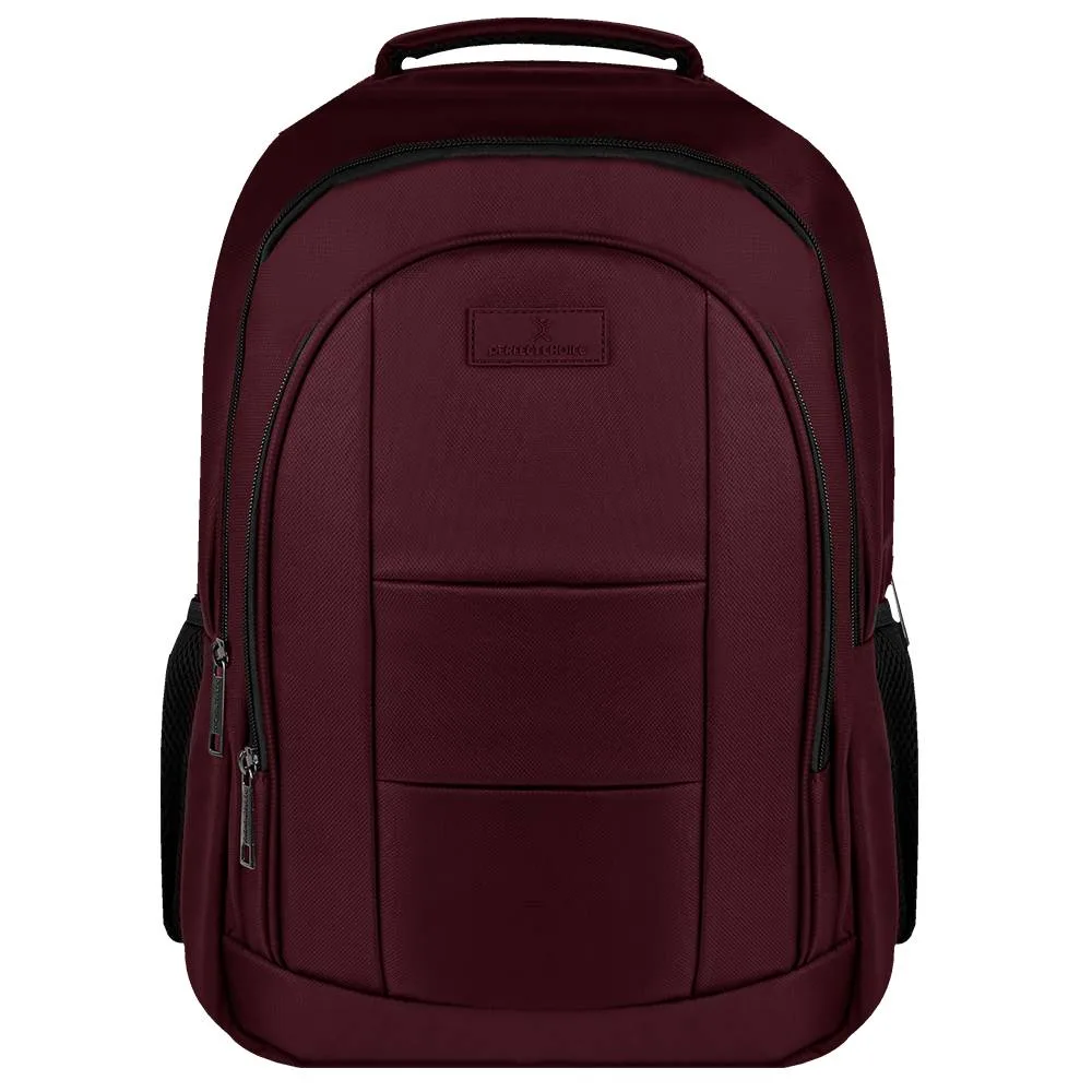 Mochila para Laptop 15.6 - 17 Pulgadas Ultraligera y Cómoda Comfort Color Burgundy | PERFECT CHOICE PC-084969