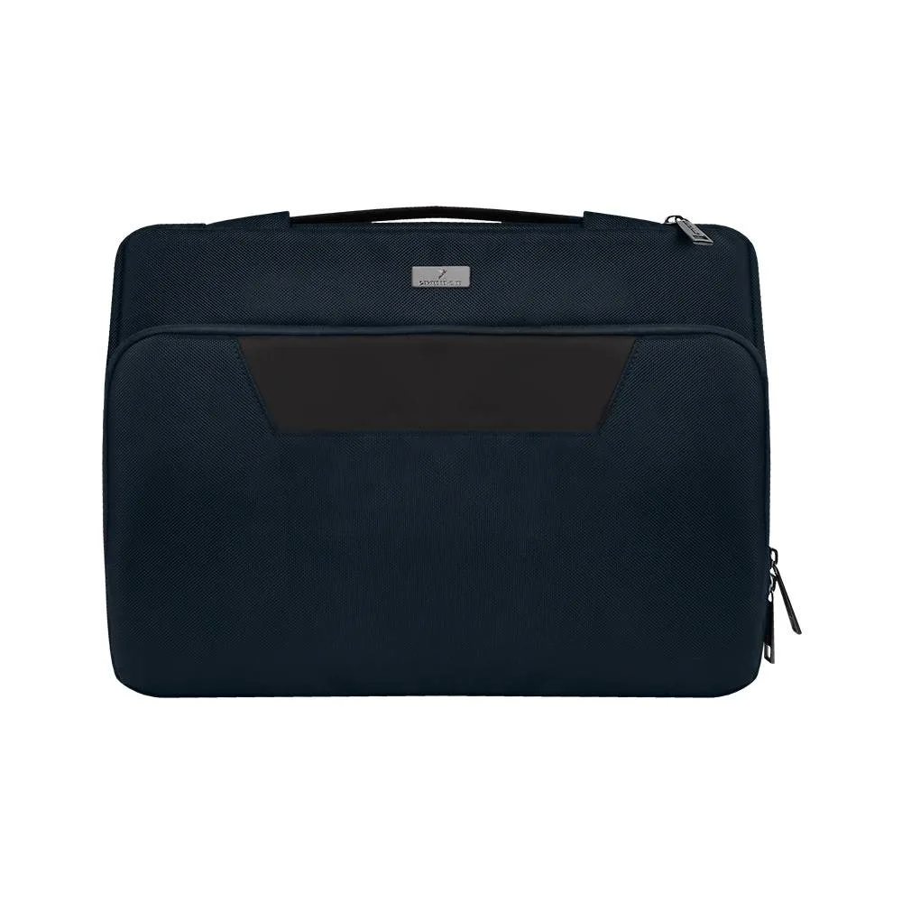 Portafolio para Laptop 15.6 Pulgadas con Interior Suave Silhouette Color Azul | PERFECT CHOICE PC-084556