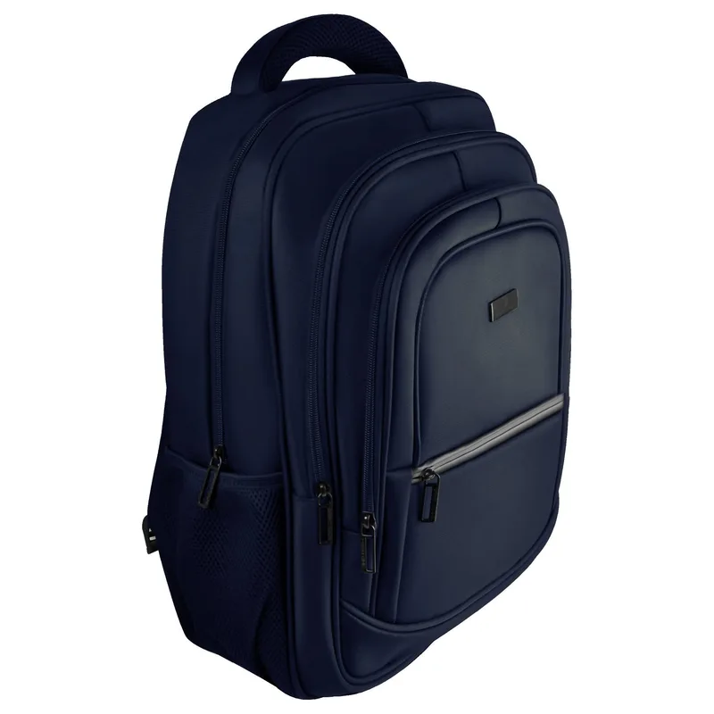 Mochila para laptop 15.6-17 Pulgadas Gran Capacidad Essentials Color Azul| PERFECT CHOICE PC-084143