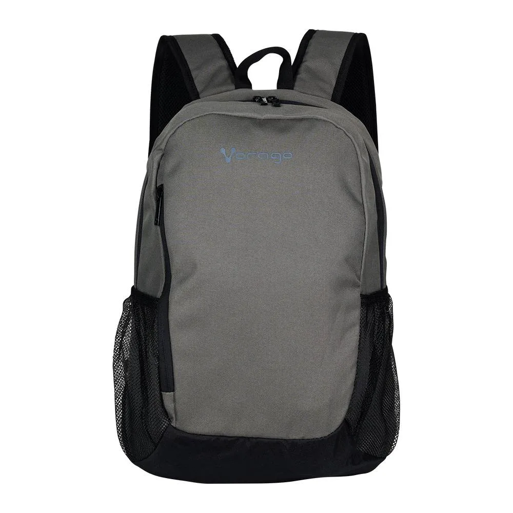 MOCHILA VORAGO BP-150 ECOLÓGICA rPET LAPTOP 15.6 pulgadas GRIS / NEGRO BP-150-GR
