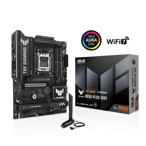 MB ASUS TUF GAMING B850-PLUS WIFI - AMD Socket AM5, ATX, 192GB, DDR5, HDMI/DP