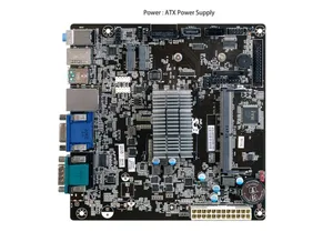 TARJETA MADRE ECS ADLN-I-N100 - Intel Alder Lake N SoC, Intel N100 Alder Lake, 1 x SO-DIMM DDR4 2400 hasta 16GB, 2xSATA 6GB/s, 1xHDMI, 1xVGA, 1xDP,