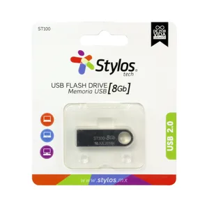 Memoria USB 8GB Stylos. STMUSB1B 8 GB