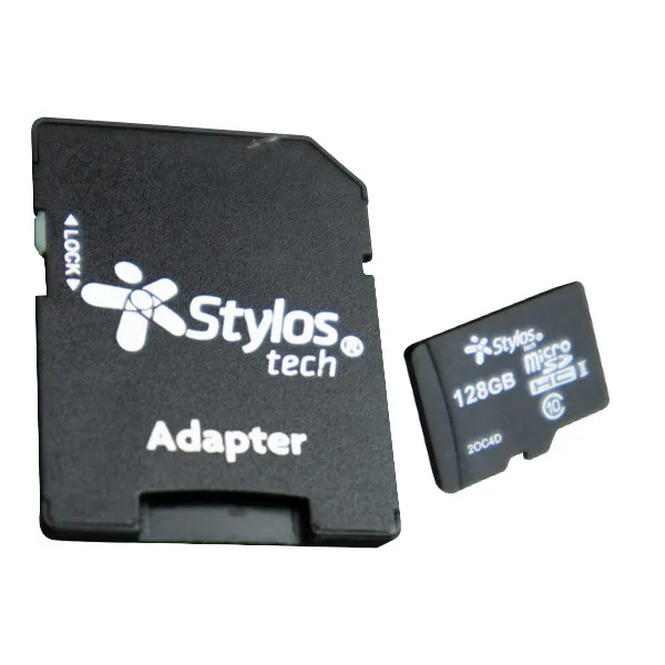 Memoria Micro SD 128GB C/A Stylos. STMS1281B 128 GB STMSD1281B