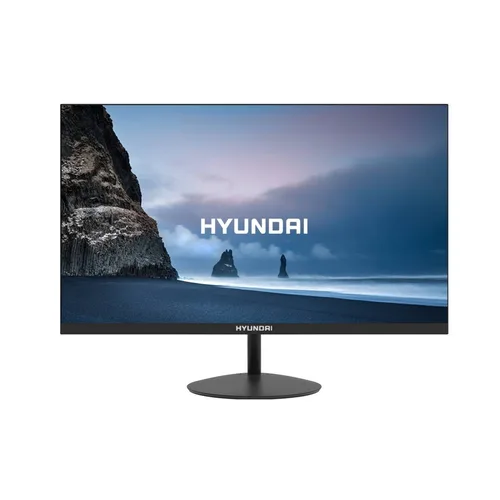 Monitor LED - HYUNDAI 21.45 Pulgadas HT21FOMBK02 Resolución 1920x1080 Full HD, Montaje Vesa, Incluye cable HDMI, Negro 60 Hz