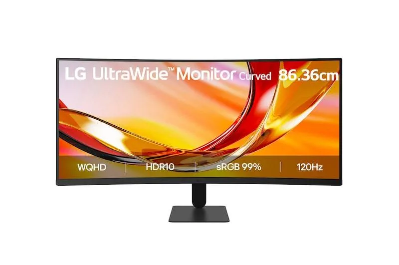 MONITOR LG 34 34U601-B UW CURV WQHD 120 Hz