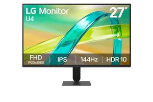 Monitor marca LG 27 pulgadas 27U411B -B - IPS Resolución 1920 x 1080 144 Hz 27U411B-B