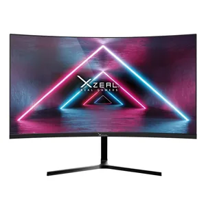 Monitor Xzeal 23.8 pulgadas Xzeal XSPMG07B XST-570-1 Panel Curvo VA FHD 100Hz 5ms 1xVGA + 1xHDMI + Vesa 100x100mm Negro 100 Hz