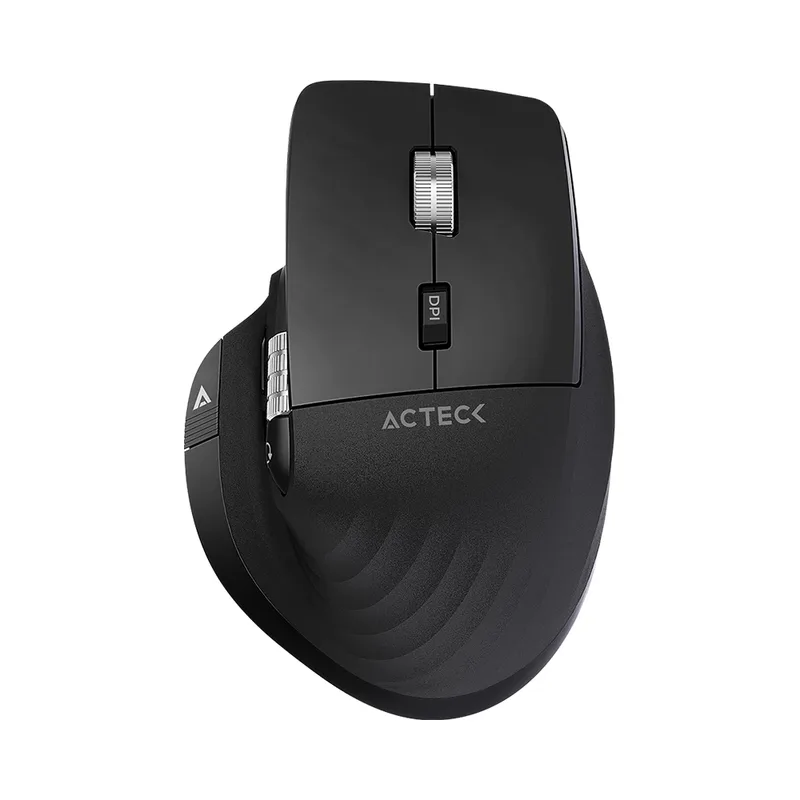 Mouse Inalámbrico Vertical Profesional Virtuos Pro MI780 ACTECK Scroll Horizontal Ultra Fast de acero AC-936187