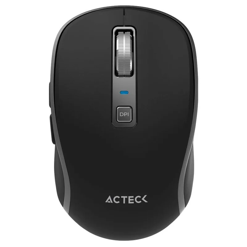 Mouse Inalambrico 2.4hz Optimize Trip Pro MI580 Advanced Series Conexión USB Dongle 2.4ghz - Conexión Bluetooth, 6 Botones + Scroll ACTECK 1600 DPI