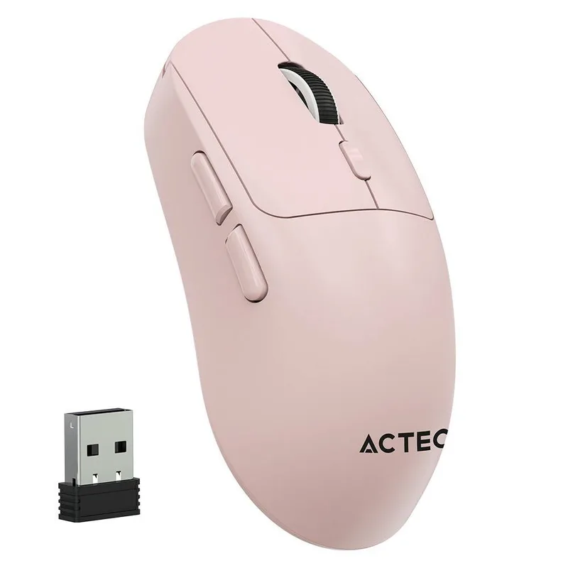 Mouse Ergonómico Multidispositivo Instinct Click MI484 / hasta 3 - 200 DPI Ajustable / 2.4 Ghz + Bluetooth / 5 Botones / Recargable / Advanced Series