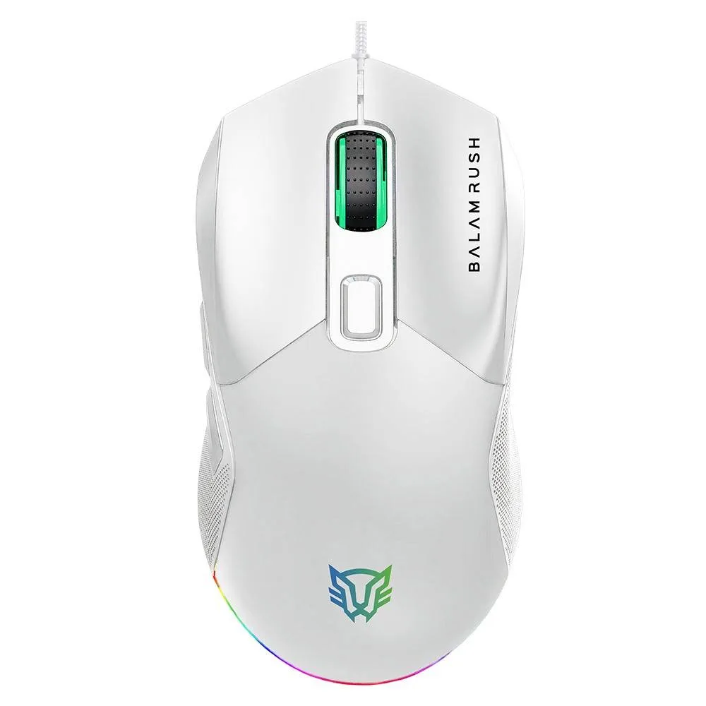 Mouse Gamer Alámbrico Raptor Plus MG2 / Optico 825IC / hasta 7 - 200 DPI / 6 Botones / Polling Rate 1000 Hz / Switch 5 Mill clicks / RGB / USB-A BR-94