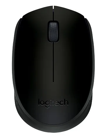 Mouse LOGITECH M170 - Gris, 3 botones, RF inalámbrico, Óptico 910-004940
