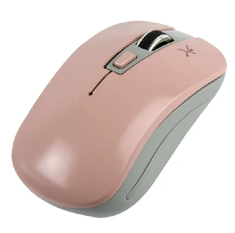 Mouse Inalámbrico PERFECT CHOICE Essentials - Rosa, Inalámbrico, 800/1200/1600 DPI PC-045090
