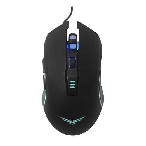 Mouse Gamer Horus Naceb Technology NA-0937 - Alámbrico, 1000/1600/2400/3200 DPI's, Negro Naceb Gaming