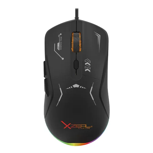 Mouse GAMER XST-401 NEGRO. XSAMGA2B Xzeal 7200 DPI