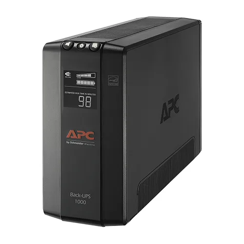 No-Break APC BX1000M - 600Vatios / 1.0kVa, 12 hr, Negro 600 VA BX1000M-LM60