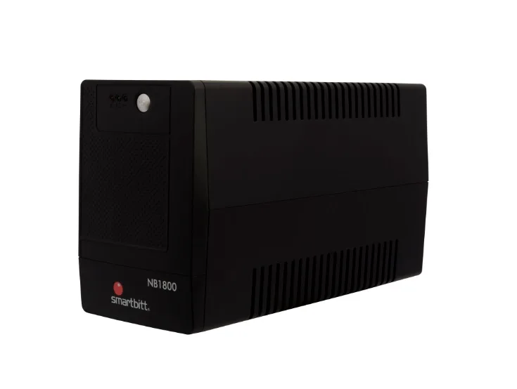 No Break SMARTBITT SBNB1800 - 1800 VA, 900 W, Negro, Hogar y Oficina