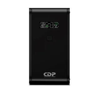 No-Break CDP R-SMART1010 1000VA/500W UPS Interactiva AVR 10 Salidas - 560 Joules, Proteccion RJ45, LCD, software 120 Vac R-SMART 1010 1000 VA