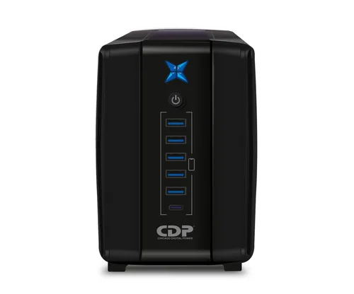 No-Break CDP R-UPR508 500VA/250W UPS Interactiva AVR 8 Salidas - 300 Julios, 120 Vac R-UPR 508 500 VA