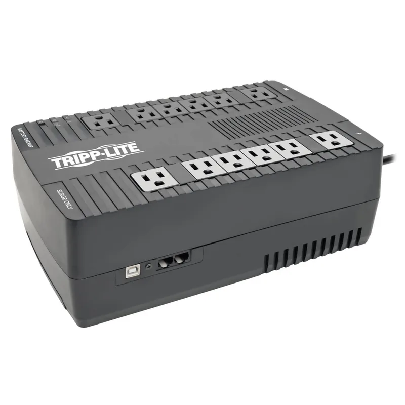 No-Break TRIPP-LITE - 900 VA, 480 W, 12 h, Negro, Hogar y Oficina AVR900U