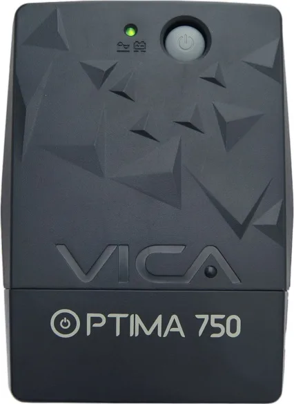 No break interactivo OPTIMA 750 - 750VA/375W, entrada 81/145VCA, salida 120 Vca 60Hz, 6 NEMA 5/15R protegidos, RJ11/RJ45 - Software de monitoreo VICA