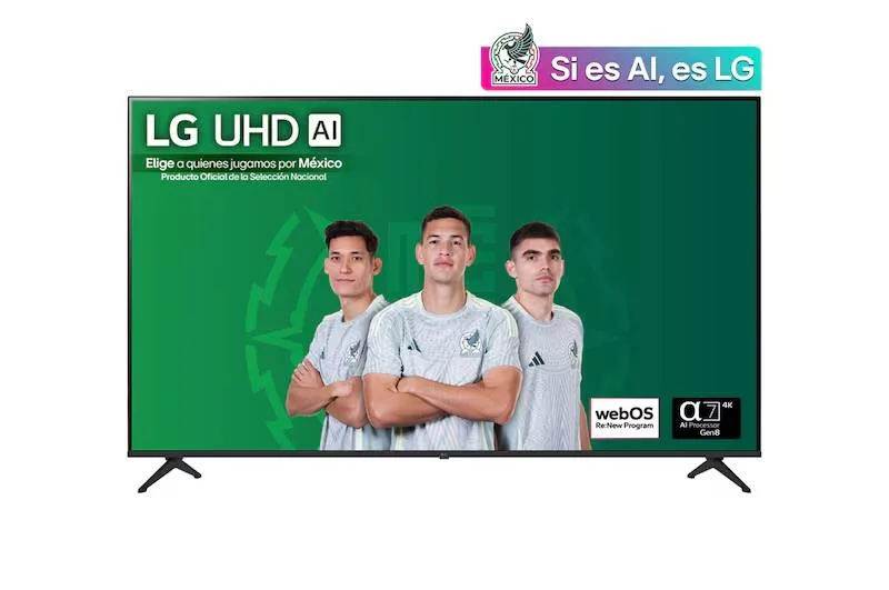 Television LG Led 55UA8055PSA 4K Smart 3840 x 2160 Pixeles