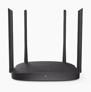 Router Inalámbrico WISP Gigabit / Hasta 1200 Mbps / Doble Banda AC (2.4 GHz y 5 GHz) / 3 Puertos LAN 10/100/1000 Mbps HIKVISION Negro DS-3WR12GC
