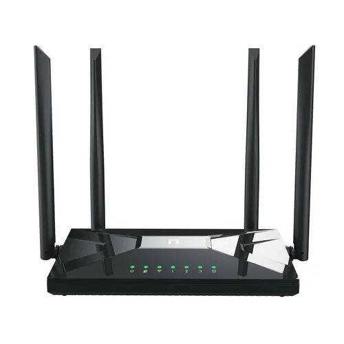 Netis Router inalambrico NC65 - 4 puertos, WIFI 5, 1200 Mbps, Router, AP, WISP, Modo Cliente, Repetidor, 4 Antenas 5 dBi, Puerto Gigabit 867 Mbit/s