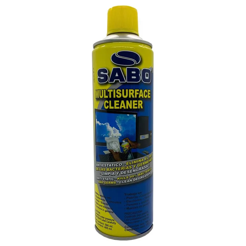 Multisurface Cleaner. Sabo Espuma Limpiadora 590 ML 053-100